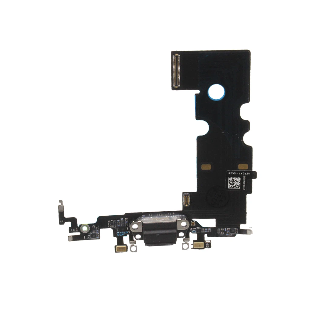 Нижний шлейф для iPhone 8 с разъемом зарядки и микрофоном